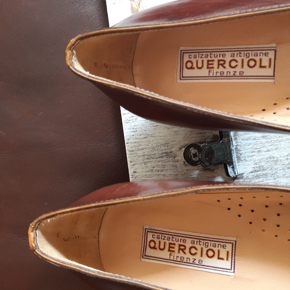 Quercioli Firenze Leather Heels Handmade in Florence - Picture 11 of 16